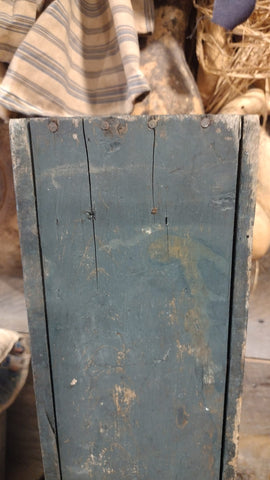 Old Green Pine Divided Box 19th Century
