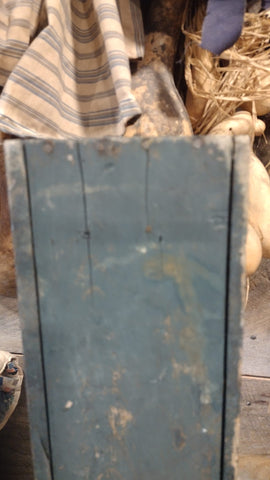 Old Green Pine Divided Box 19th Century