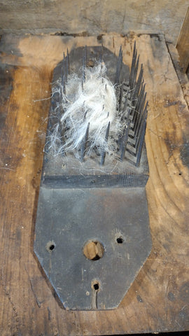 Antique Flax Comb