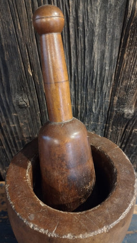 Antique Mortar & Pestle