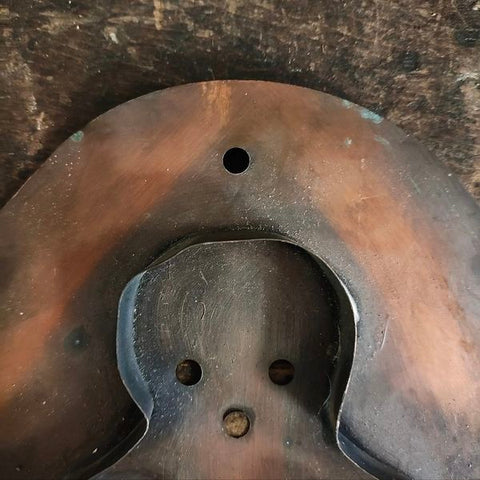 Vintage Copper Gingerbread Man Large Cookie Cutter