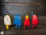 4 Piece Metal Action Figures