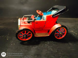 Vintage Tin Car, Old Timer Auto Lever