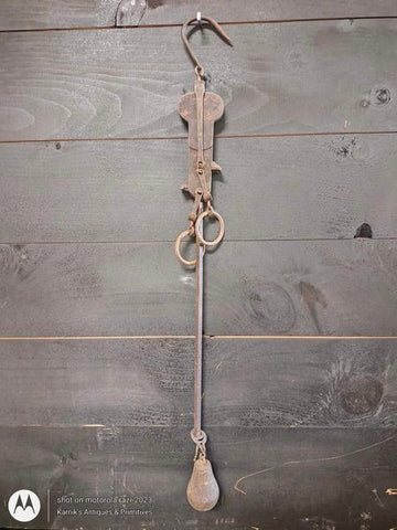 Antique 1800's Balance Scale (Iron)