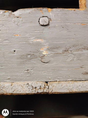 Large Antique Tool Carry Tray