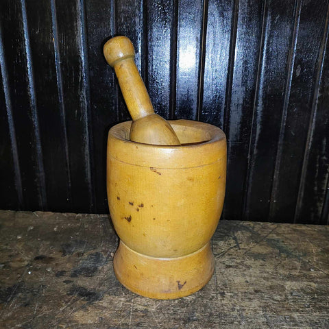 Primitive Mortar and Pestle