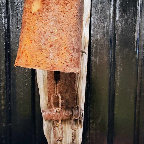 Vintage Make Do Dinner Bell