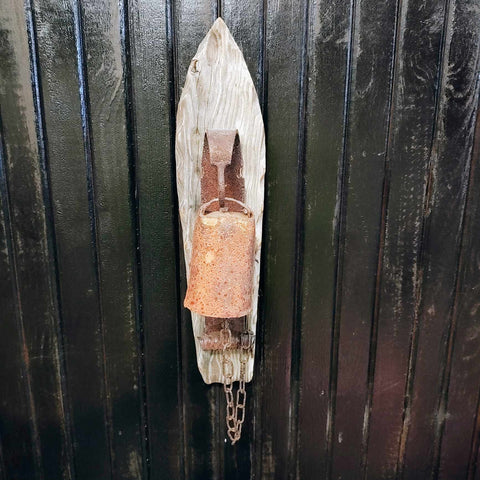 Vintage Make Do Dinner Bell