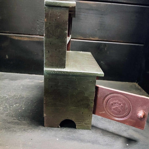 Vintage Boyds Bears Emily's Wooden Kitchen Cabinet