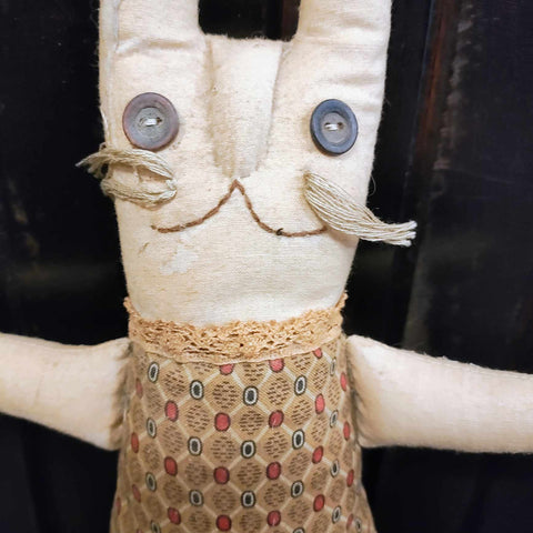 Primitive Bunny Bowl Filler