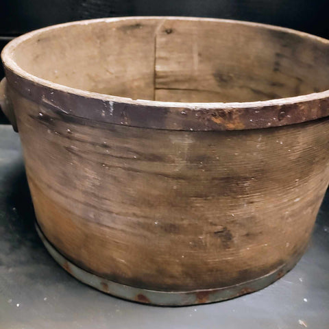 19th Century Large Americana Grain Measure