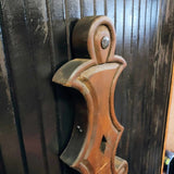 Antique Gothic Wood Wall Shelf