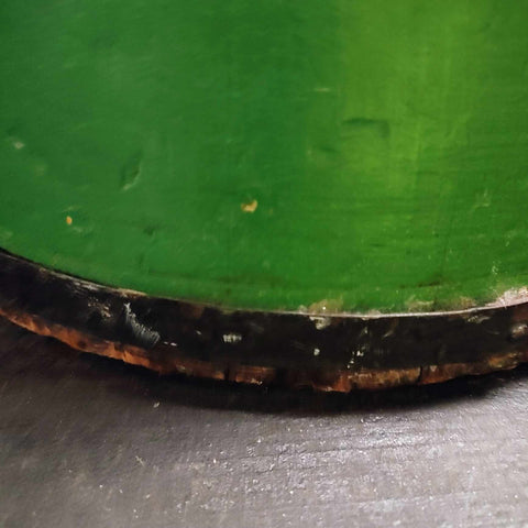 19th Century Original Green Painted Sugar Bucket