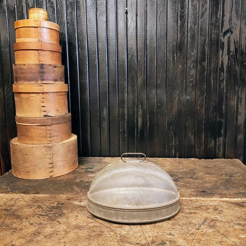 Vintage Tin Pudding Jello Melon Mold