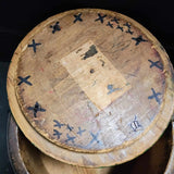 19th Century Original Green Painted Sugar Bucket