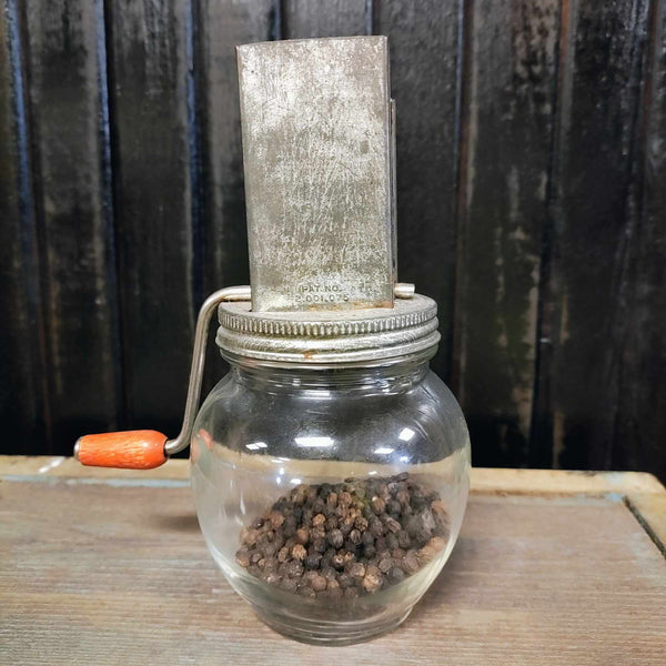 Vintage Nutmeg Grinder Karnik's Antiques & Primitives