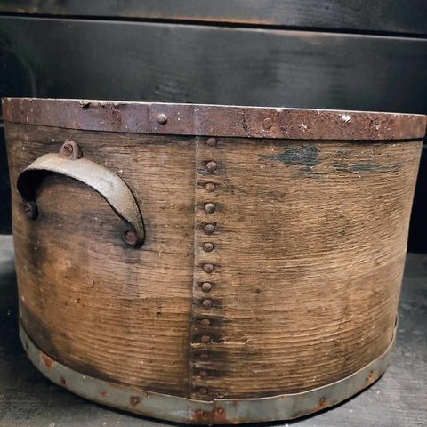 19th Century Large Americana Grain Measure