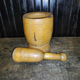 Primitive Mortar and Pestle