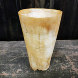 Antique Horn Mohawk Trail Drinking Vessel