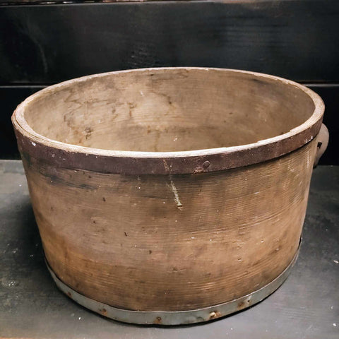 19th Century Large Americana Grain Measure