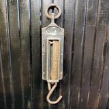 Antique Estate Gifford Wood Company Spring Meat Hanging Scale Estate 200lb Max