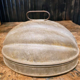 Vintage Tin Pudding Jello Melon Mold