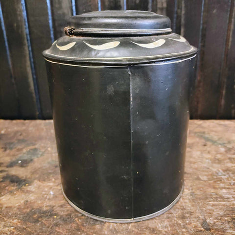 Vintage Ransburg Tin Canister