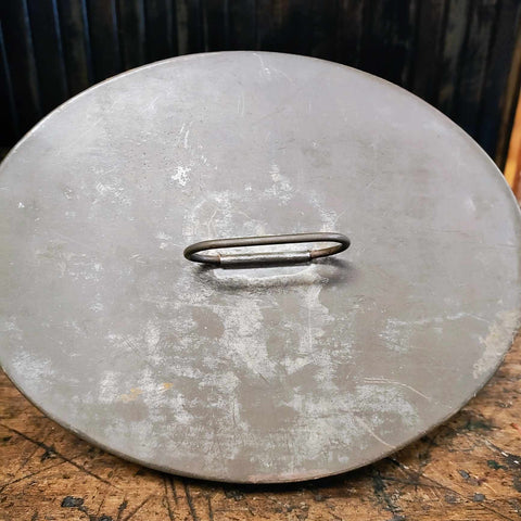 Vintage Tin Pudding Jello Melon Mold