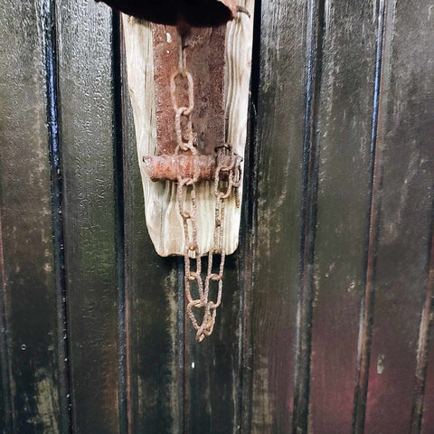 Vintage Make Do Dinner Bell