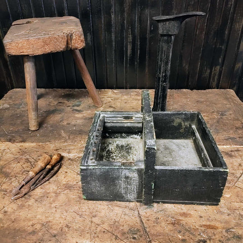 Antique Wooden Tool Box