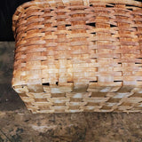 Antique Split Oak Gathering Farmhouse Basket