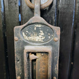 Antique Estate Gifford Wood Company Spring Meat Hanging Scale Estate 200lb Max