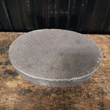 Antique Oval Heavy Cardboard Boxes With Old Fabric