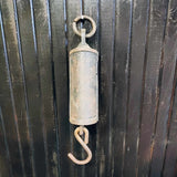 Antique Estate Gifford Wood Company Spring Meat Hanging Scale Estate 200lb Max