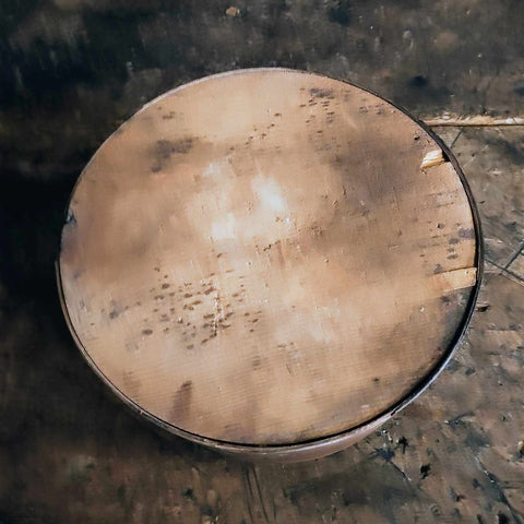 Antique Primitive Old Wooden Pantry Box Bentwood Woodenware (No Lid)