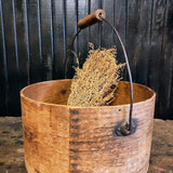 Antique Measuring Grain Box With Bail Handle (No Lid)