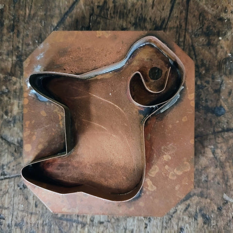 Vintage Copper Cookie Cutters