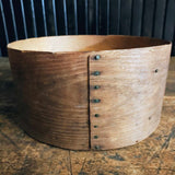 Antique Primitive Old Wooden Pantry Box Bentwood Woodenware (No Lid)