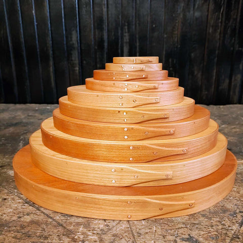 Vintage Oval Shaker Box Set Of 10