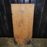 Primitive Stenciled ABCs On An Old Piece Of Board