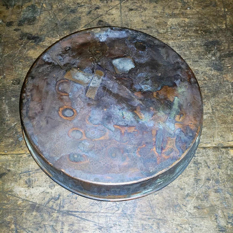 Antique Copper Dish