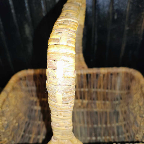 Vintage French Picnic Basket