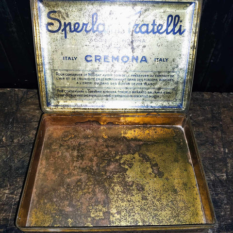 Torrone di Cremona (Italy) Tin Case