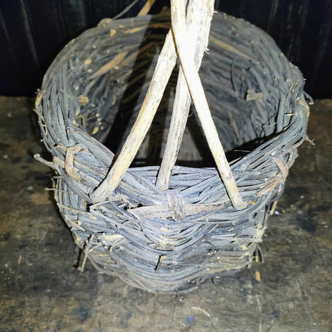 Primitive Grapevine Basket