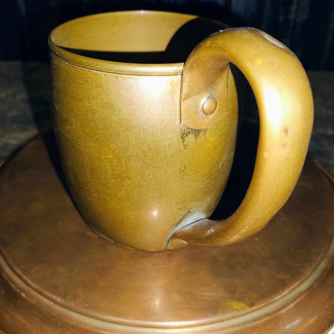 Copper Mug & Plate