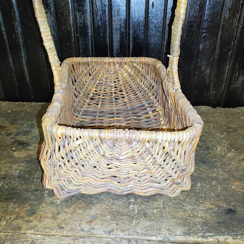 Vintage French Picnic Basket
