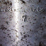 Lighter Handle Antique L & C Butcher Knife