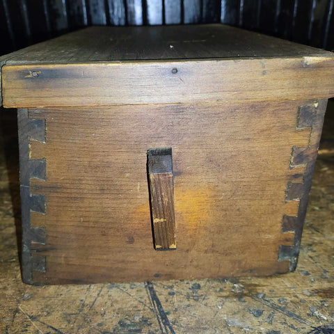 Vintage Dovetailed Wooden Box