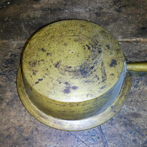 Antique Brass Bed Warmer