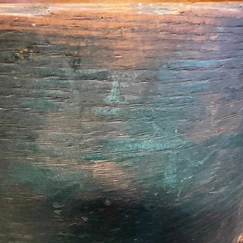 Antique Green Grain Box